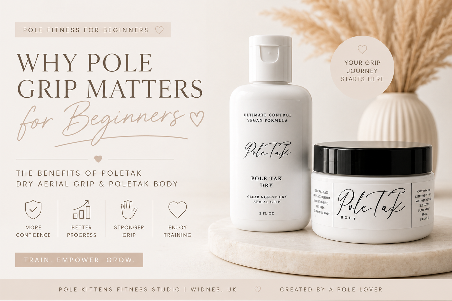 Why Pole Grip Matters: A Beginner’s Guide to Better Grip, Confidence and Progress